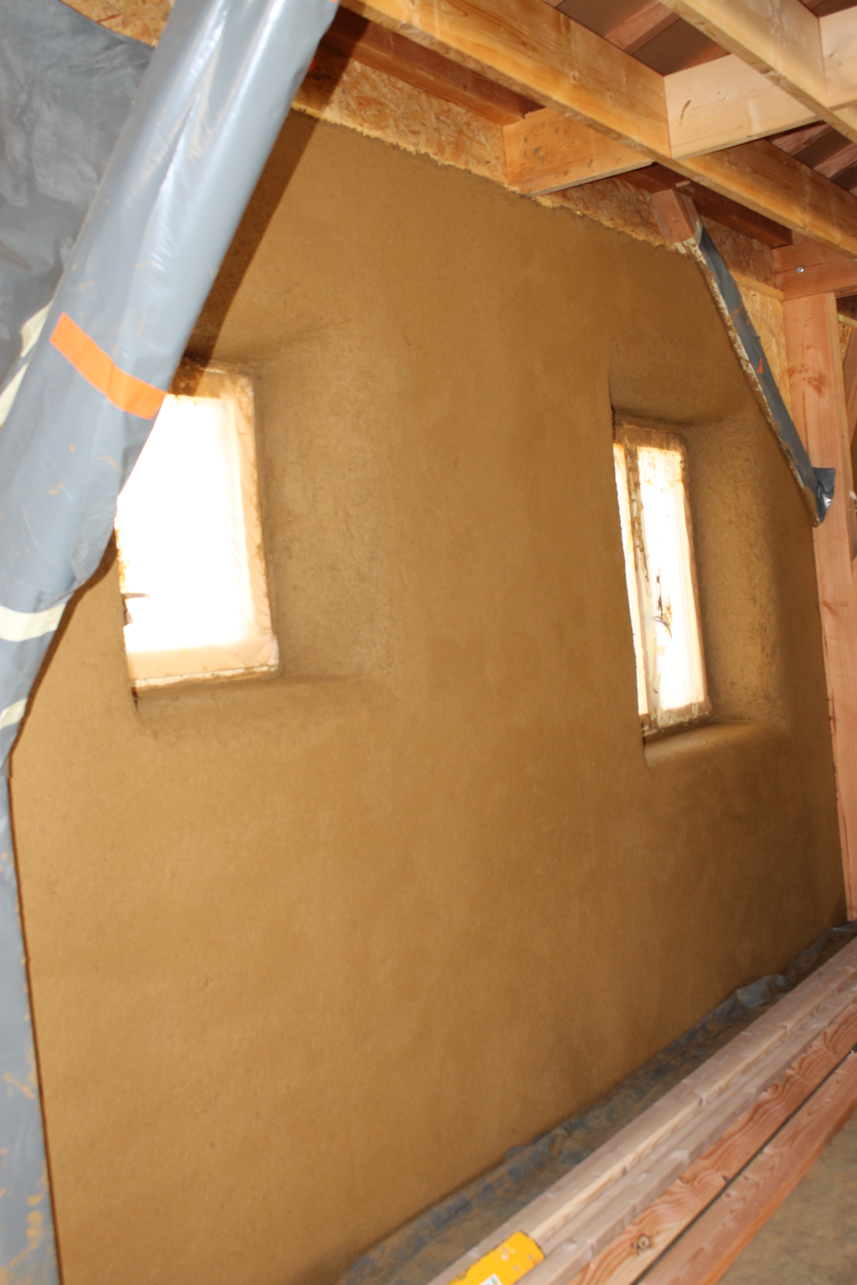 Maison paille à Smarves (86)